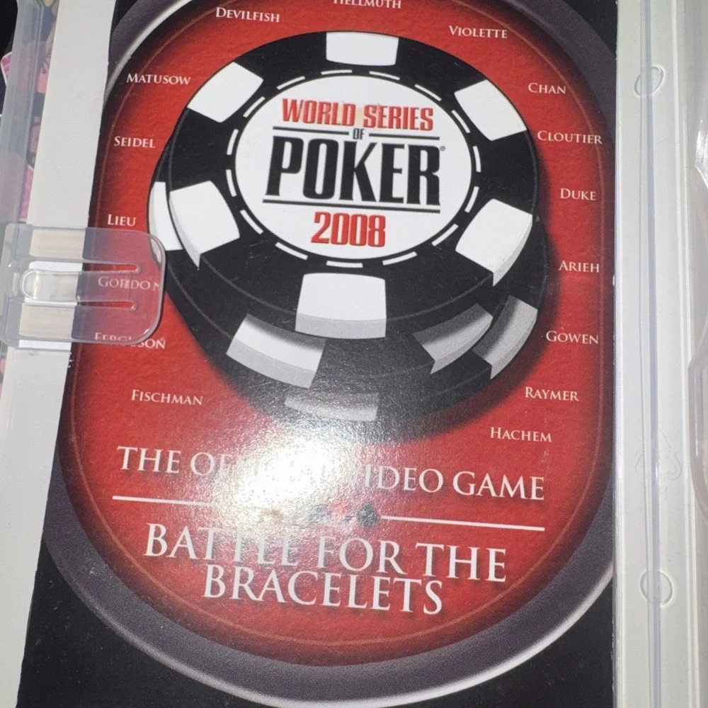 World Series of Poker 2008 Battle for the Bracelets- PSP TESTED